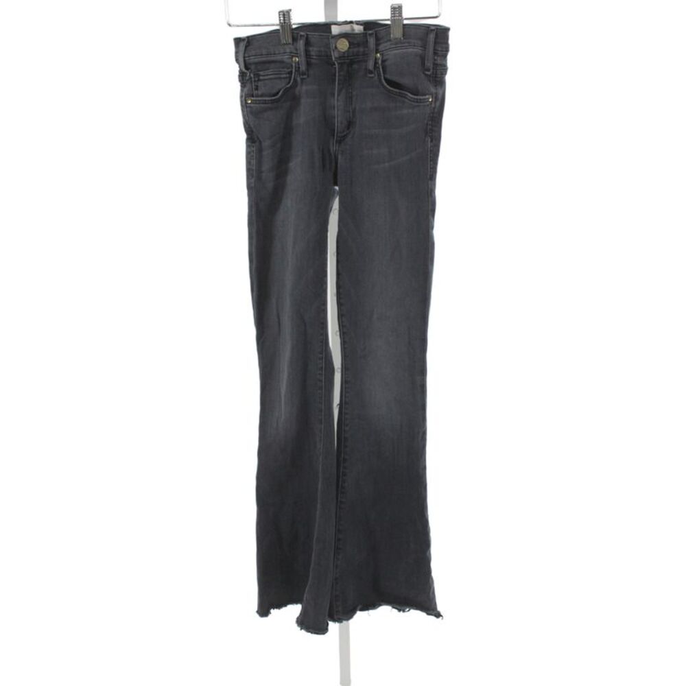 McGuire Women Flared Gray Cotton Jeans Size 25
